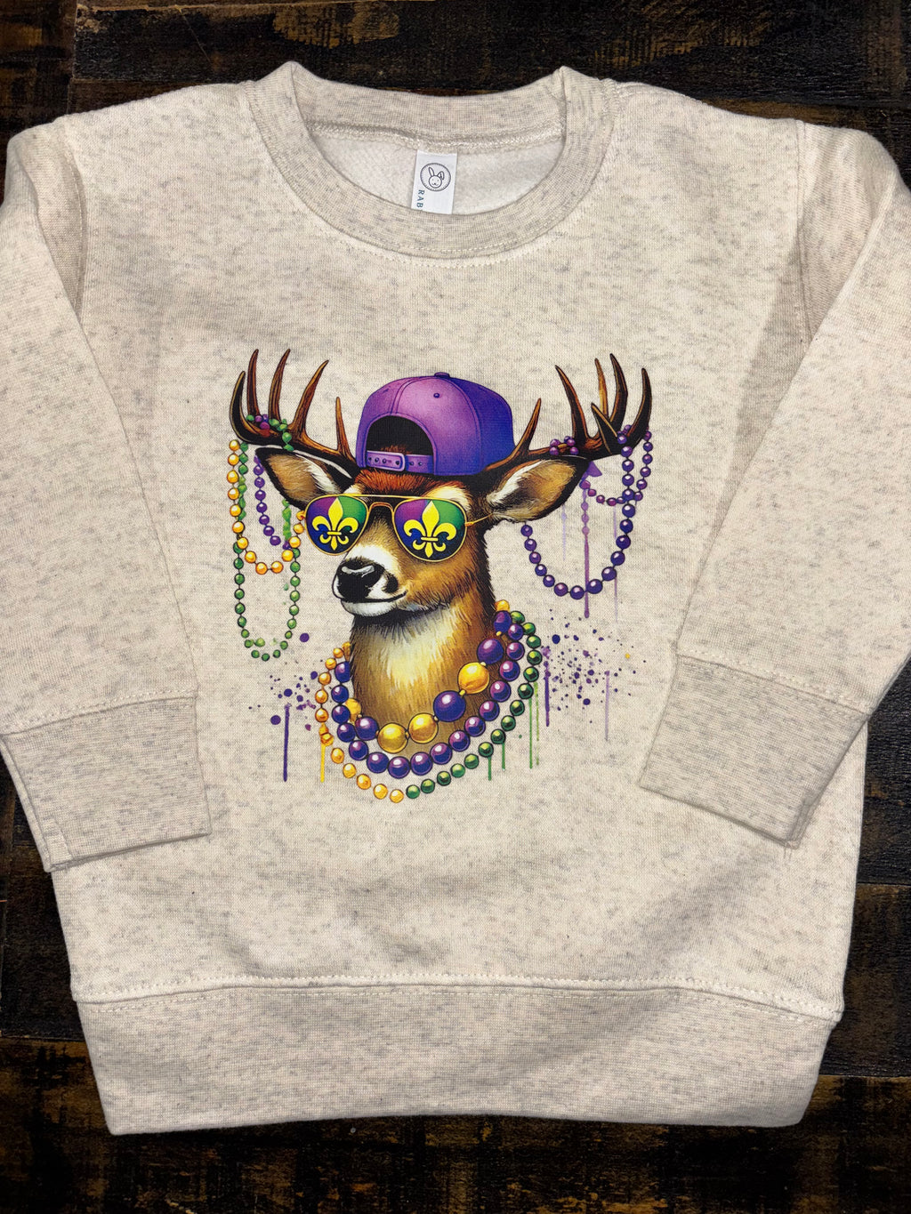 Mardi Gras Deer T-Shirt/ Sweatshirt
