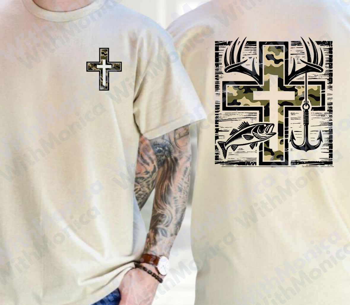 Faith Fishing Hunting T-Shirt