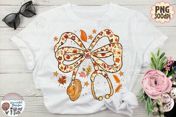 Nurse Coquette Stethoscope Tee