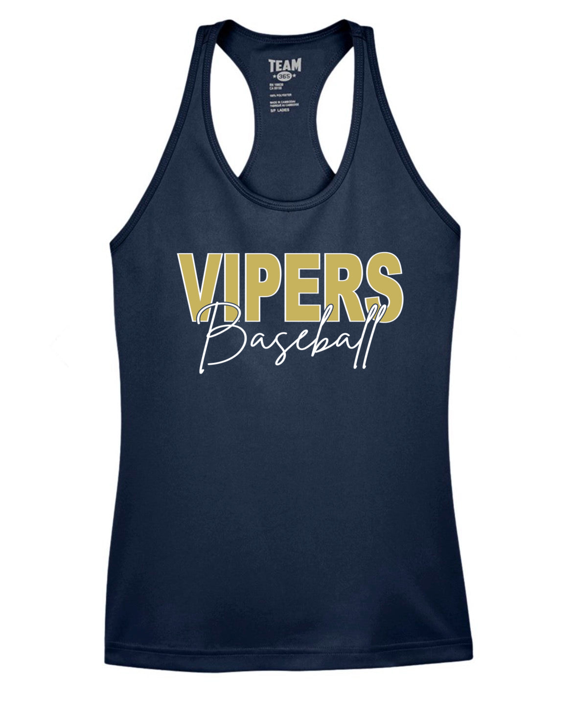 Vipers baseball T-Shirt/Razer back tank top