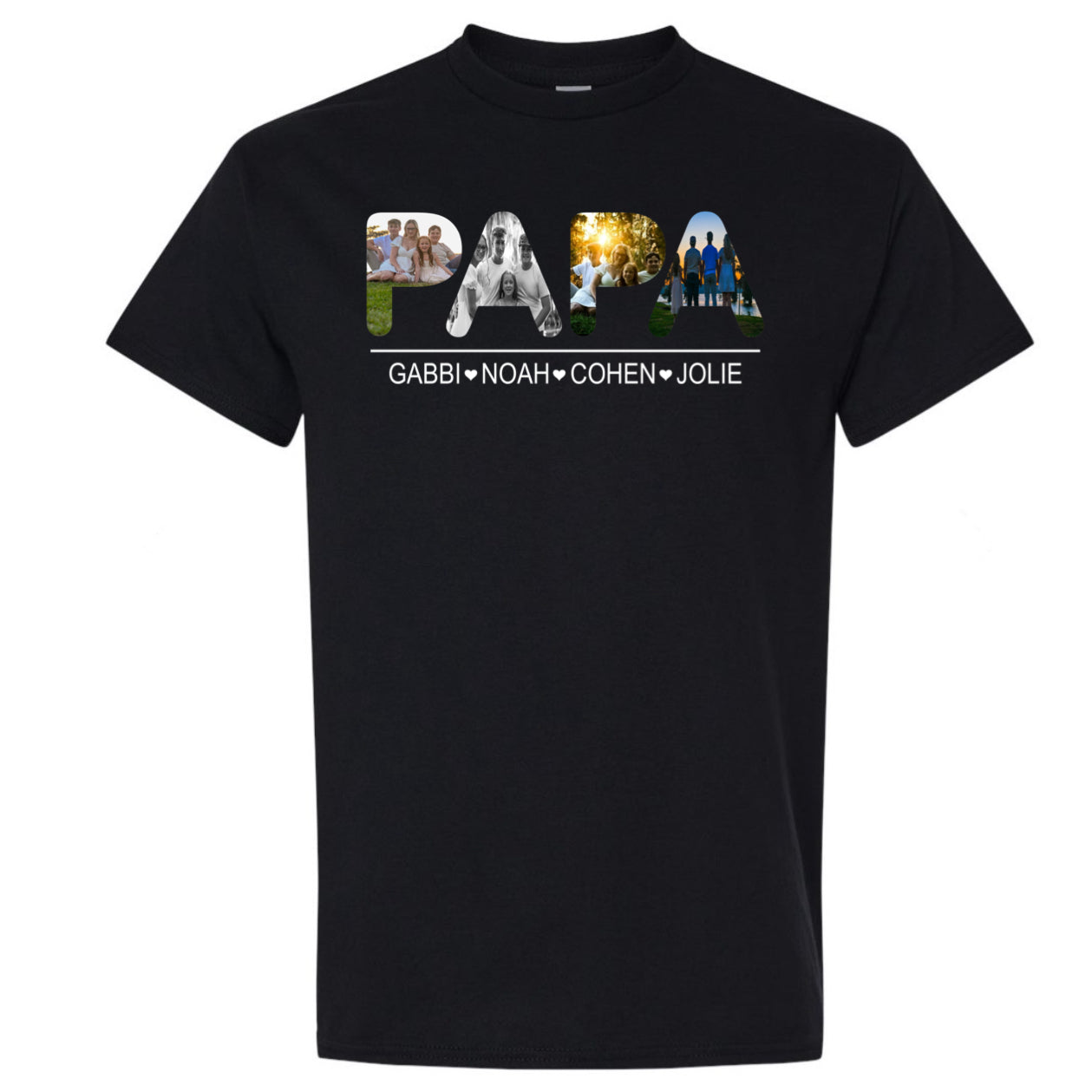Personalized PAPA T-Shirt