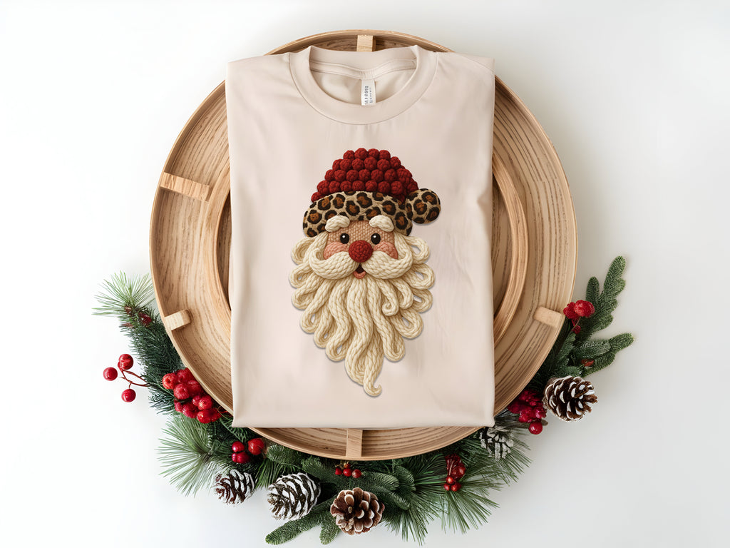 Santa Faux Yarn T-Shirt