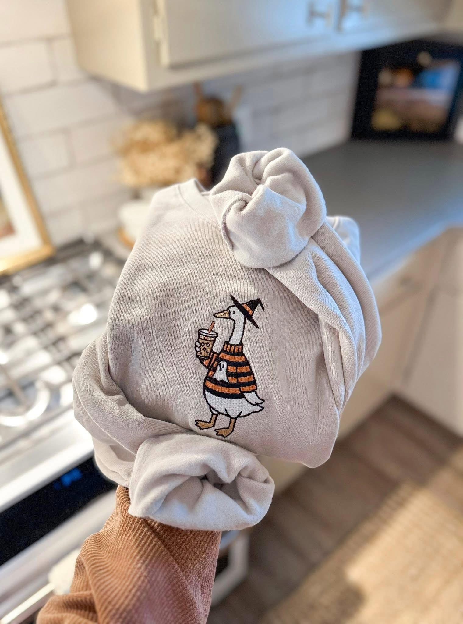 Halloween Goose Sweatshirt