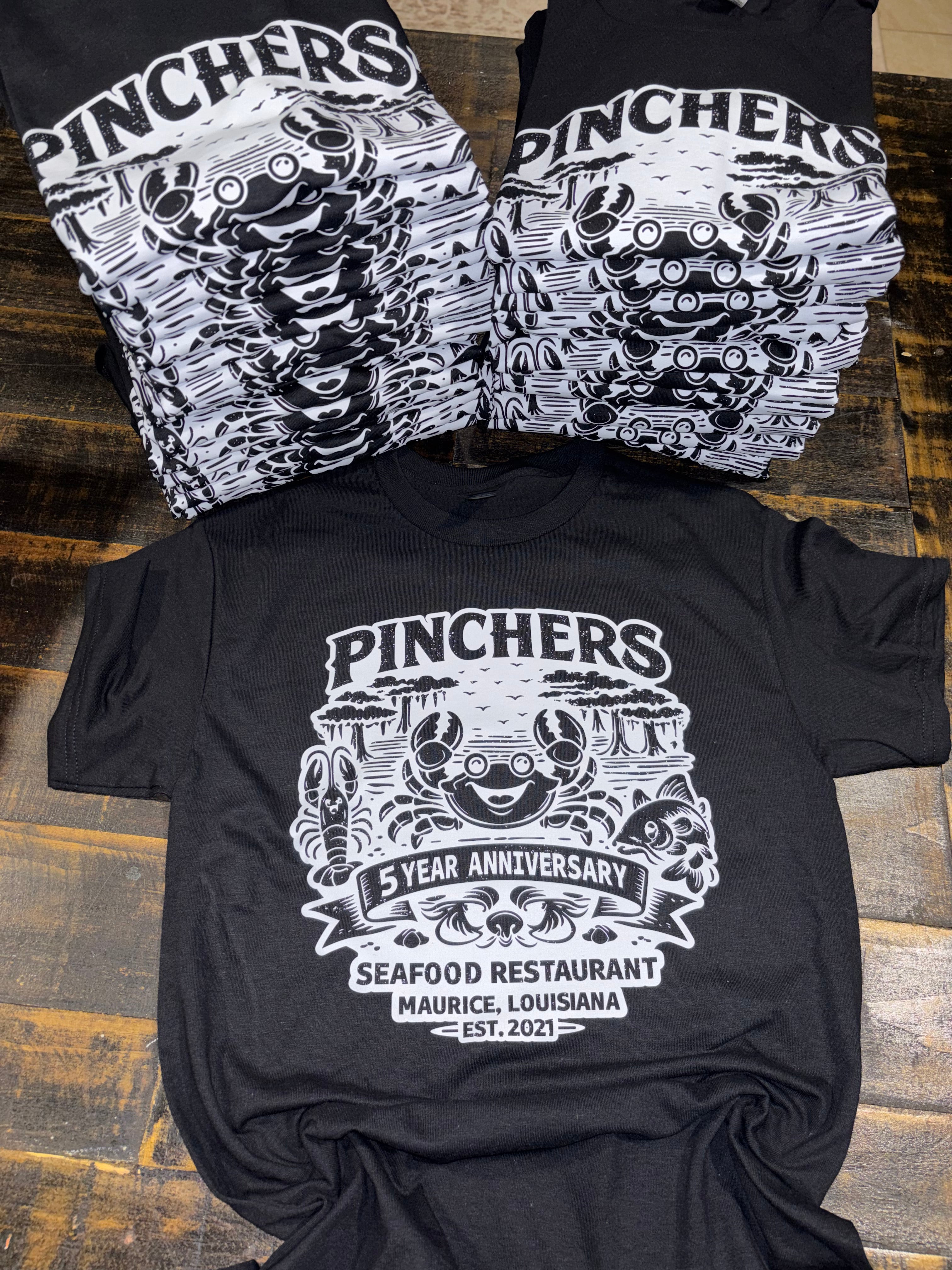 Pinchers 5th Anniversary T-Shirt