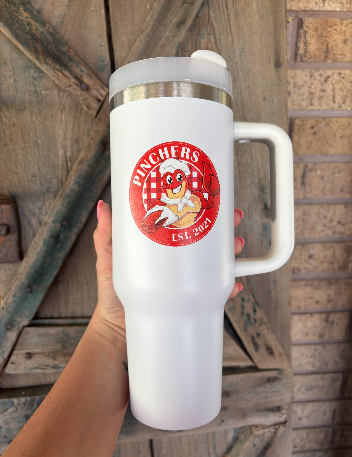 Pinchers tumbler