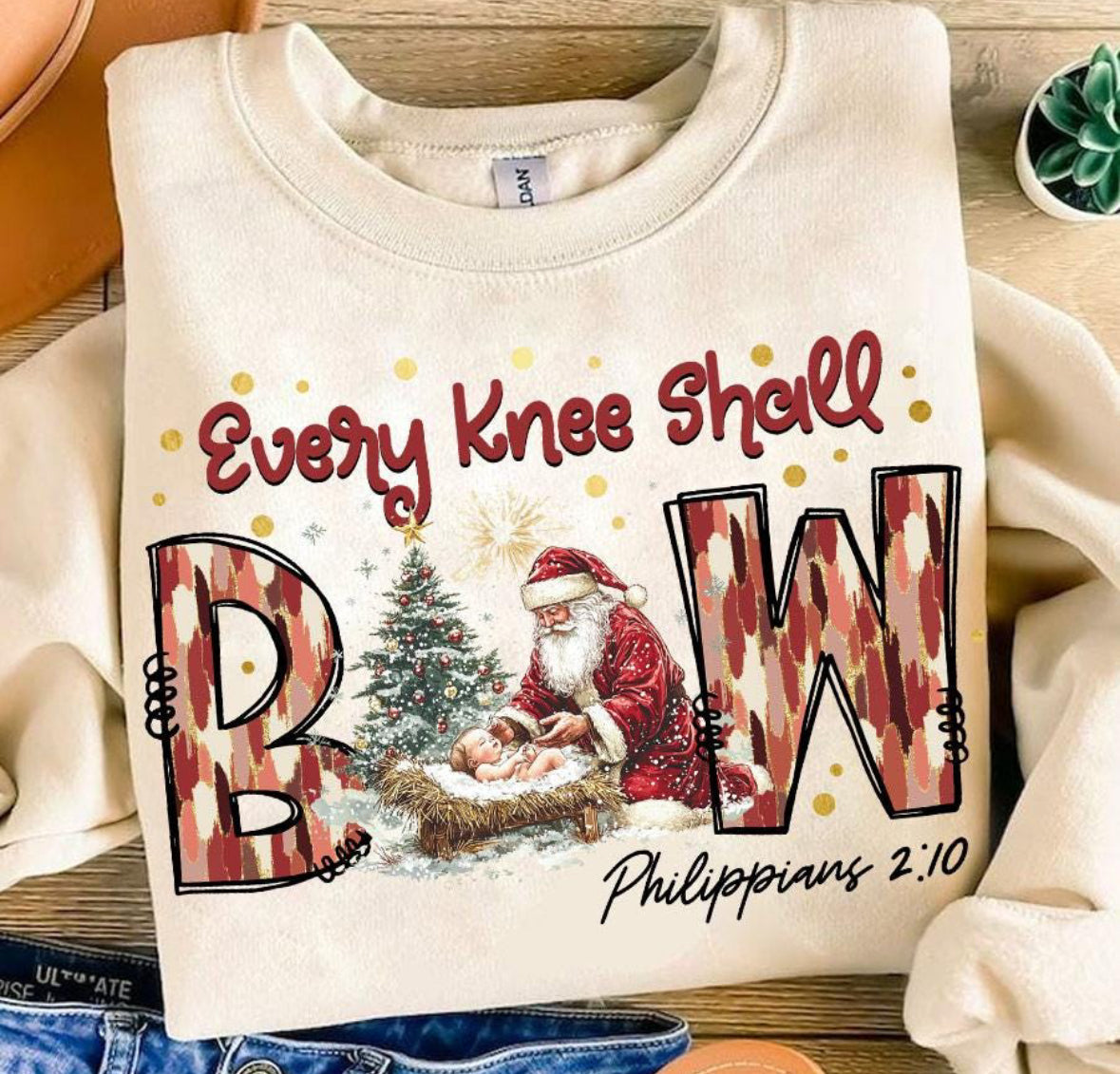 Every Knee Shall Bow T-Shirt/Sweatshirt