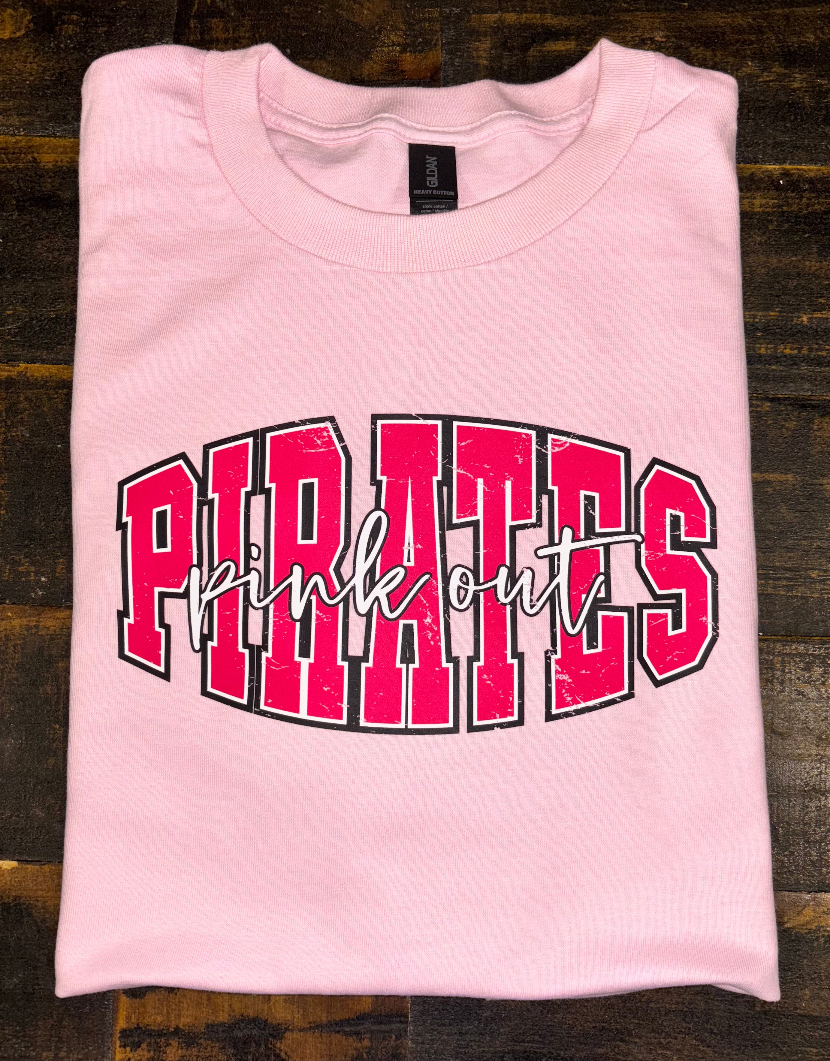Pirates Pink Out T-Shirt