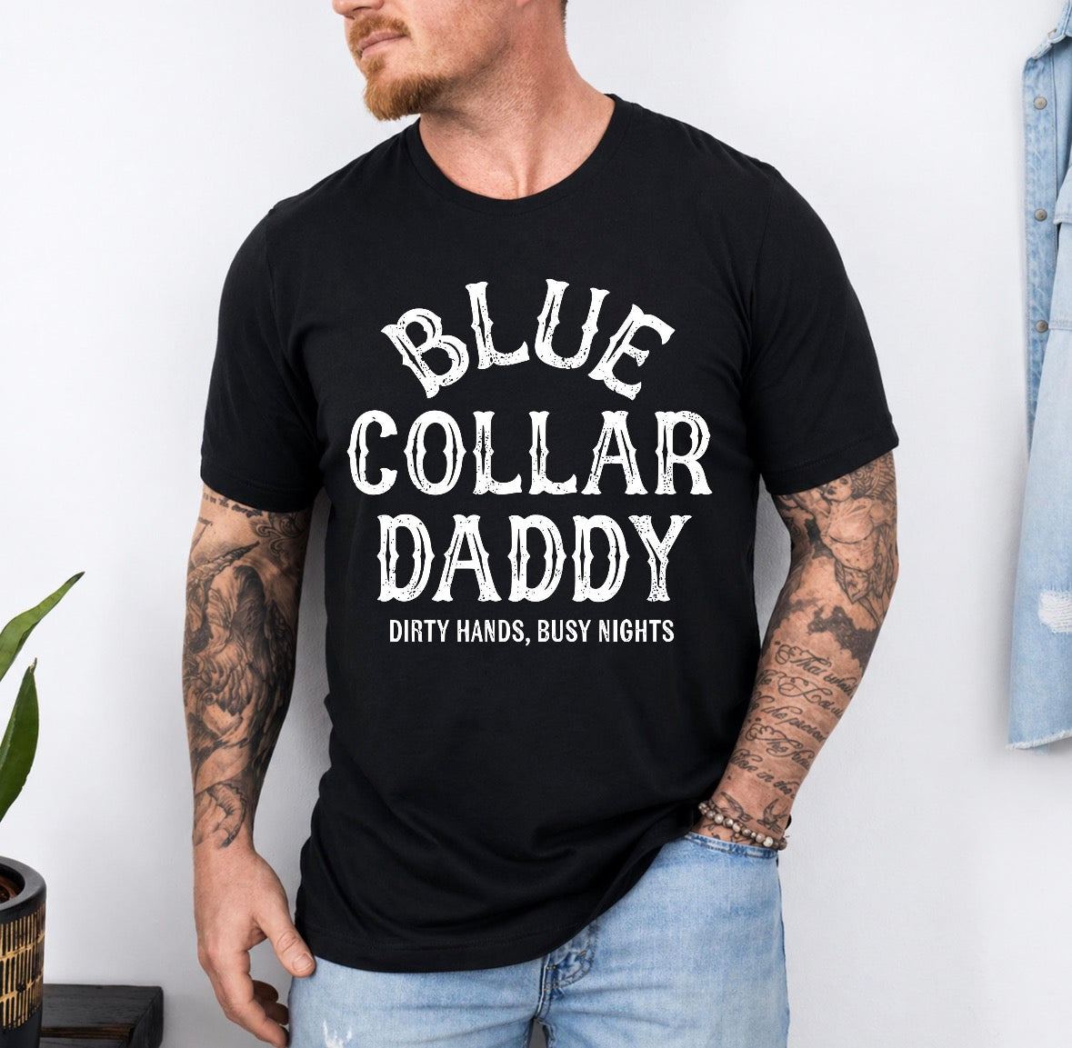 Blue Collar Daddy T-Shirt