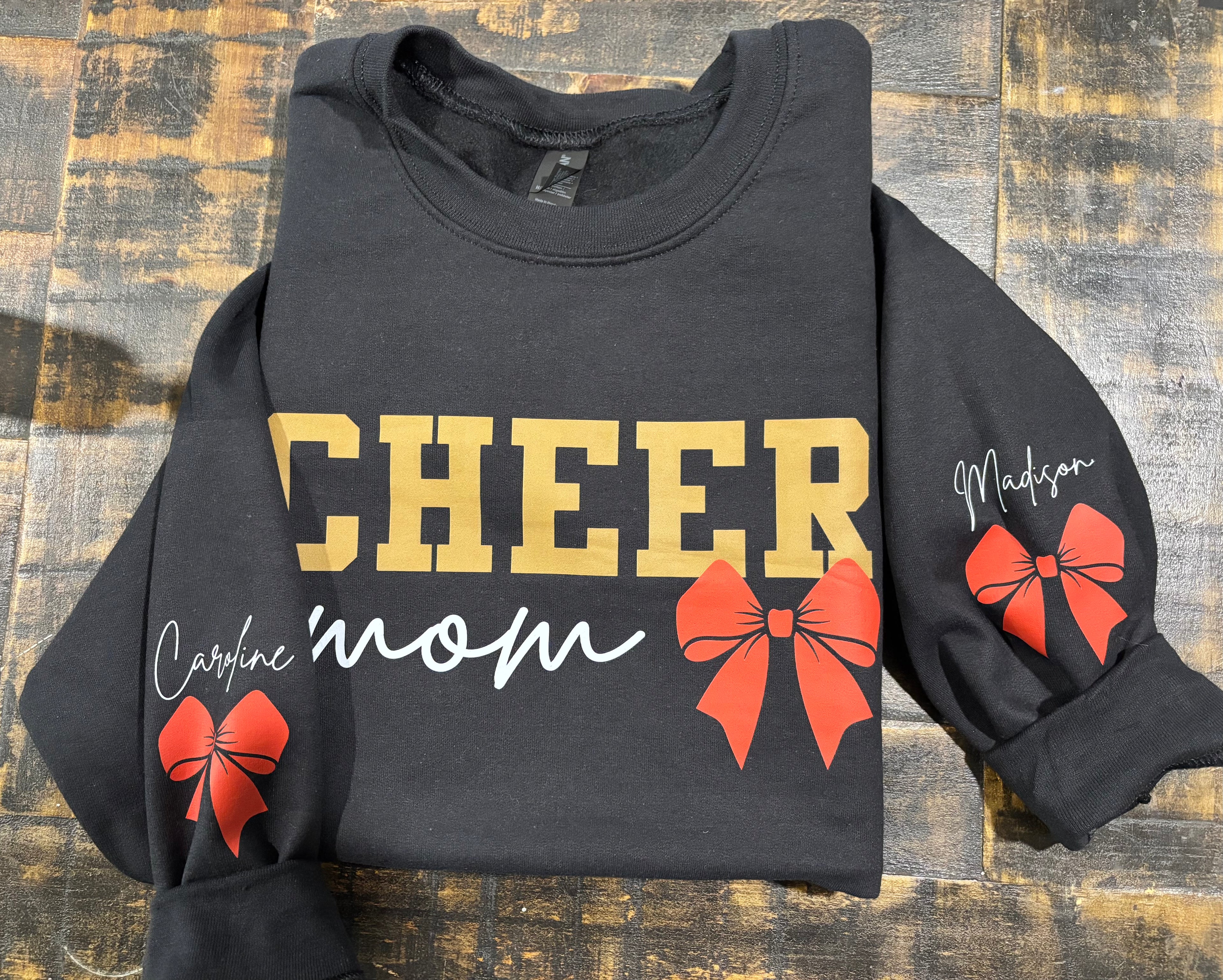 Personalized Cheer Sweatshirt