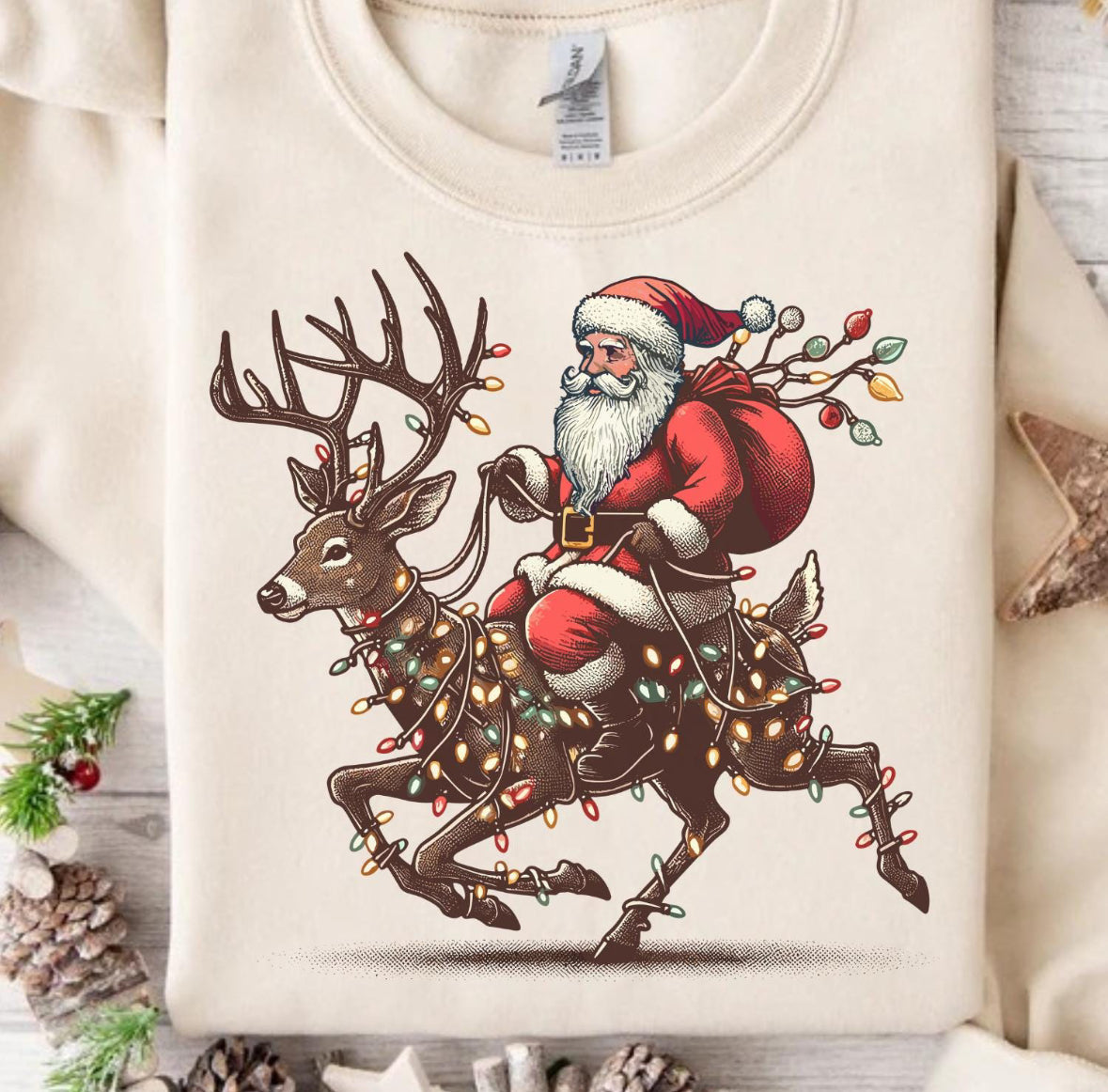 Santa’s reindeer T-Shirt/ Sweatshirt