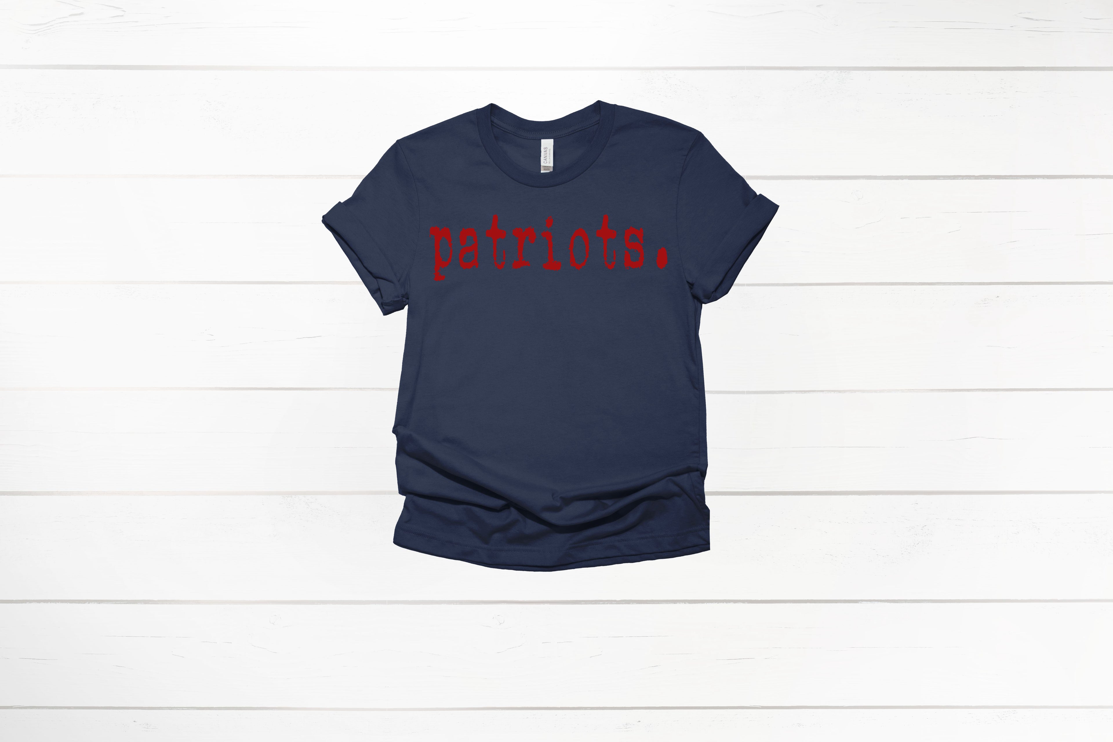 Navy Patriots Tee