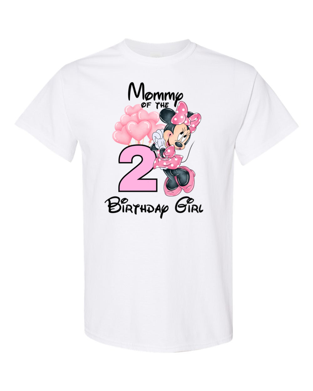 Minnie Birthday Girl family T-Shirt