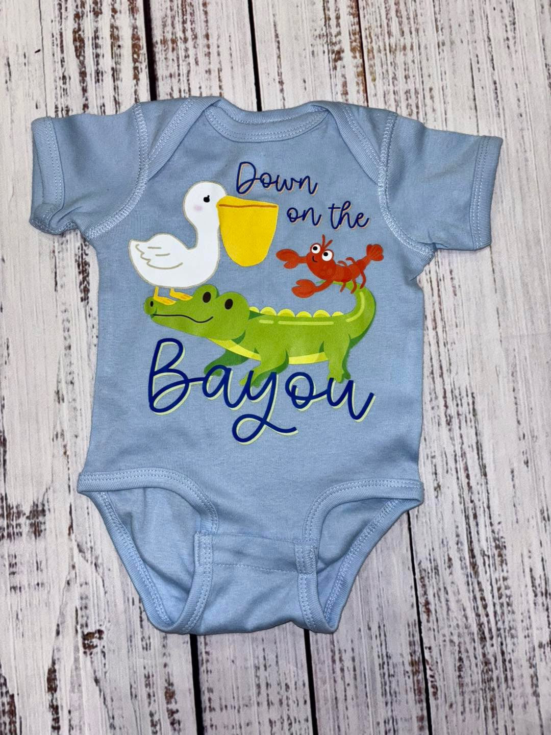 Down on the Bayou Kids Onesie or Shirt