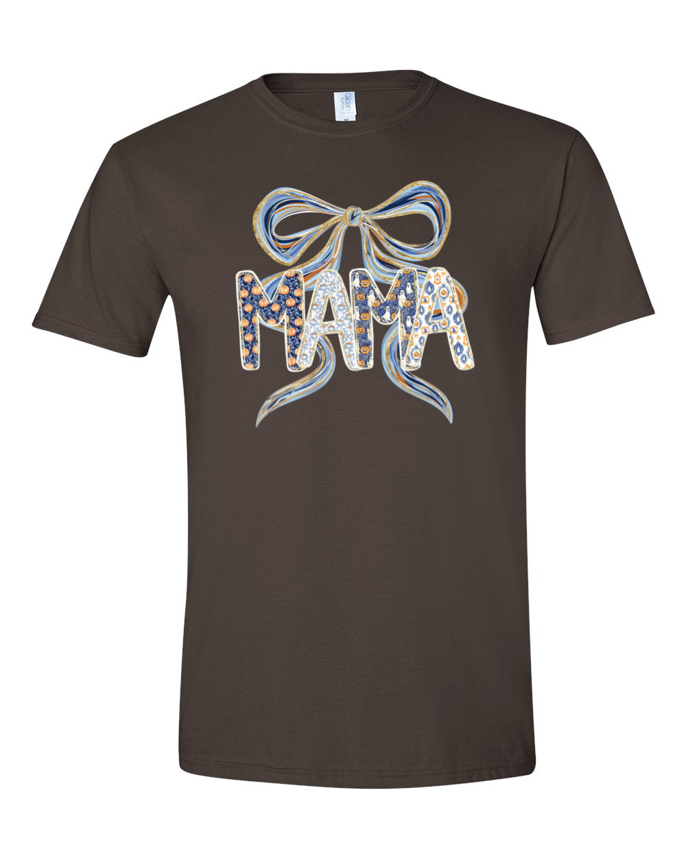 Halloween Mama with Bow T-Shirt