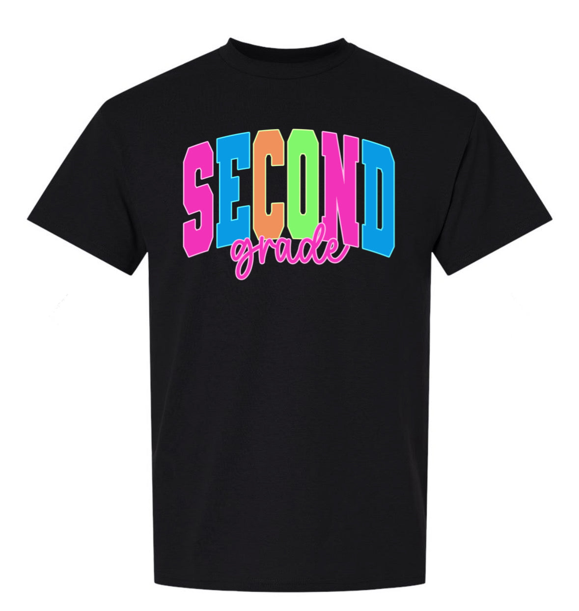 Neon Second Grade T-Shirt