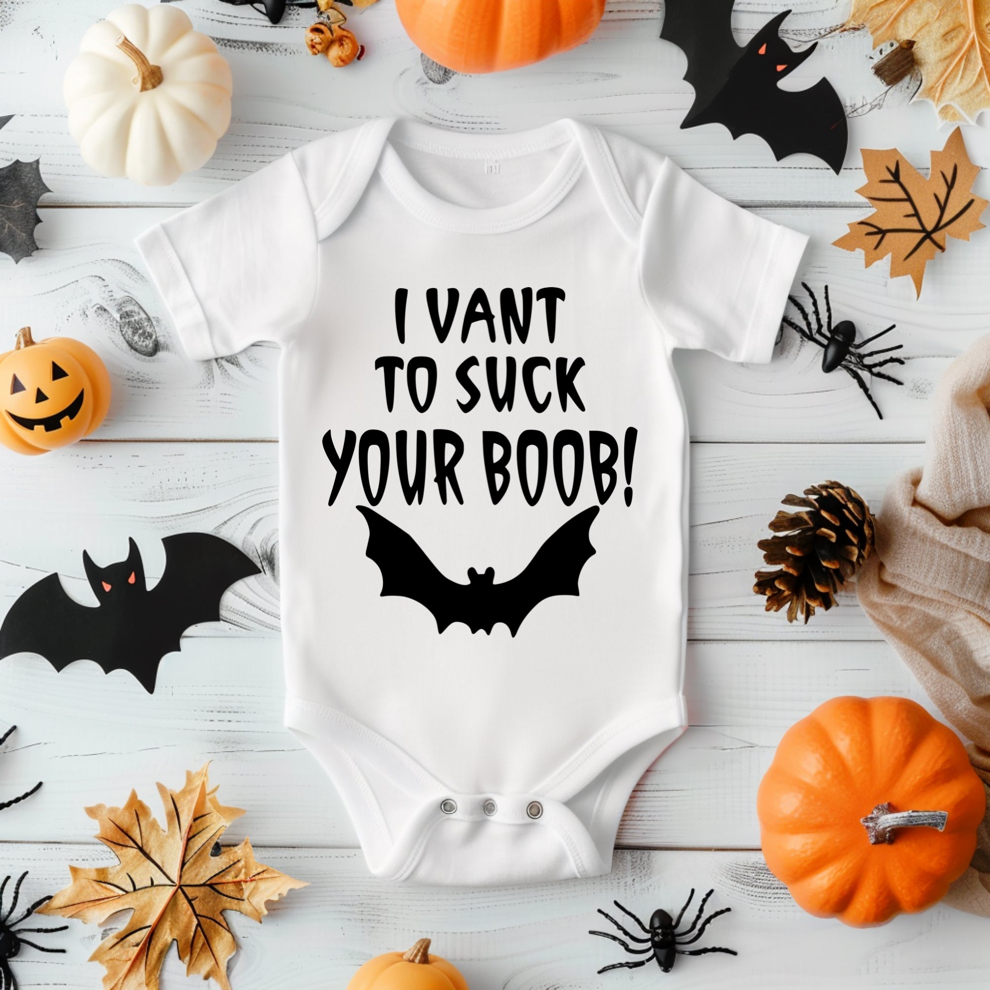I Vant to Suck Your Boob Onesie