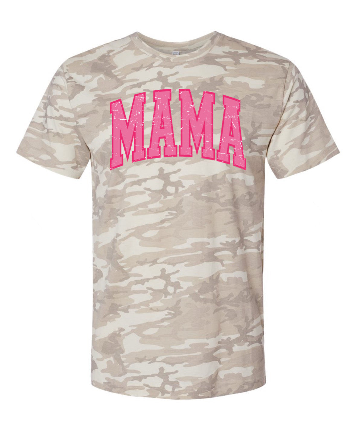 Camouflage Pink Mama T-Shirt