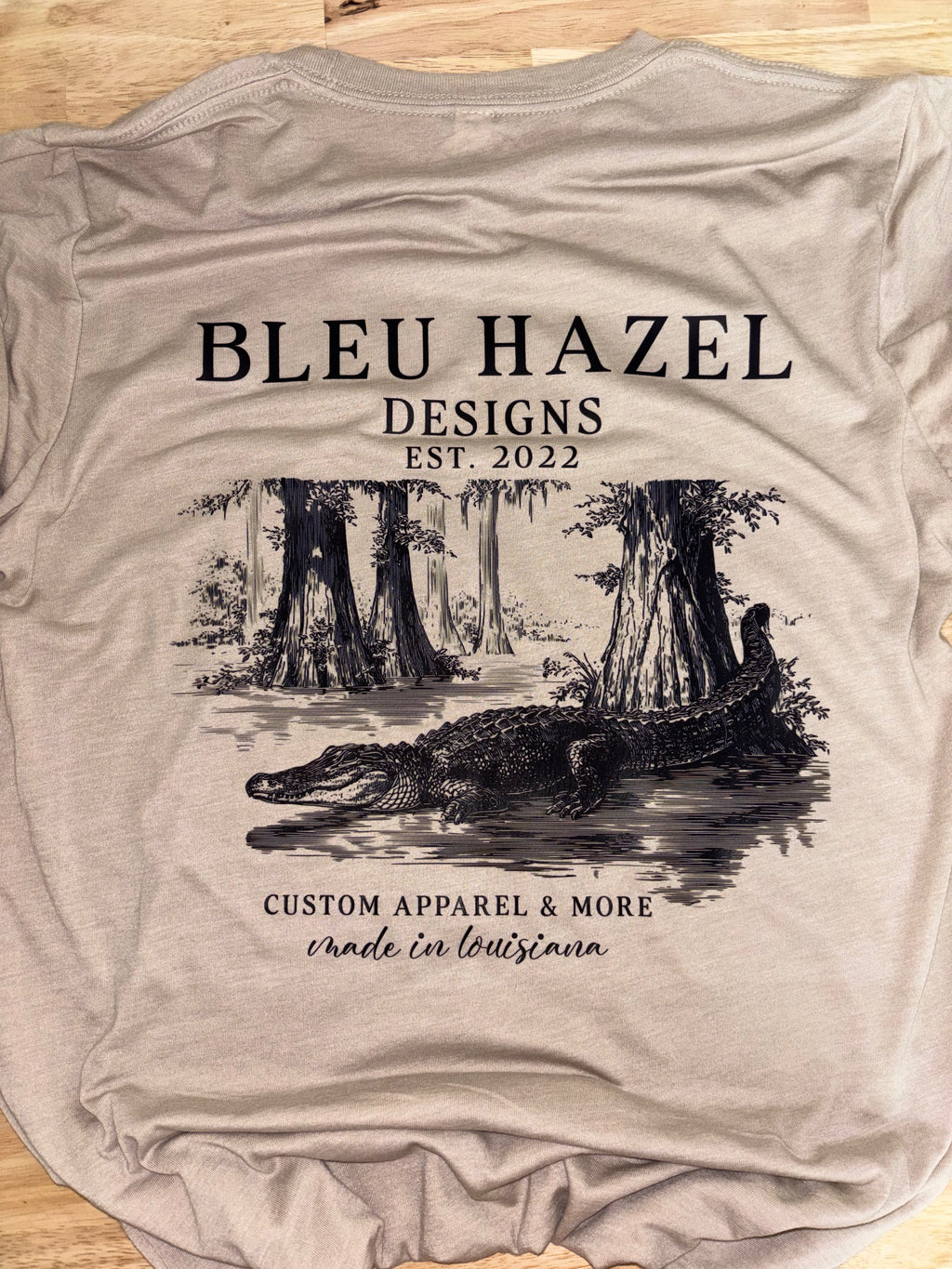 Bleu Hazel Made in Louisiana Alligator T-Shirt