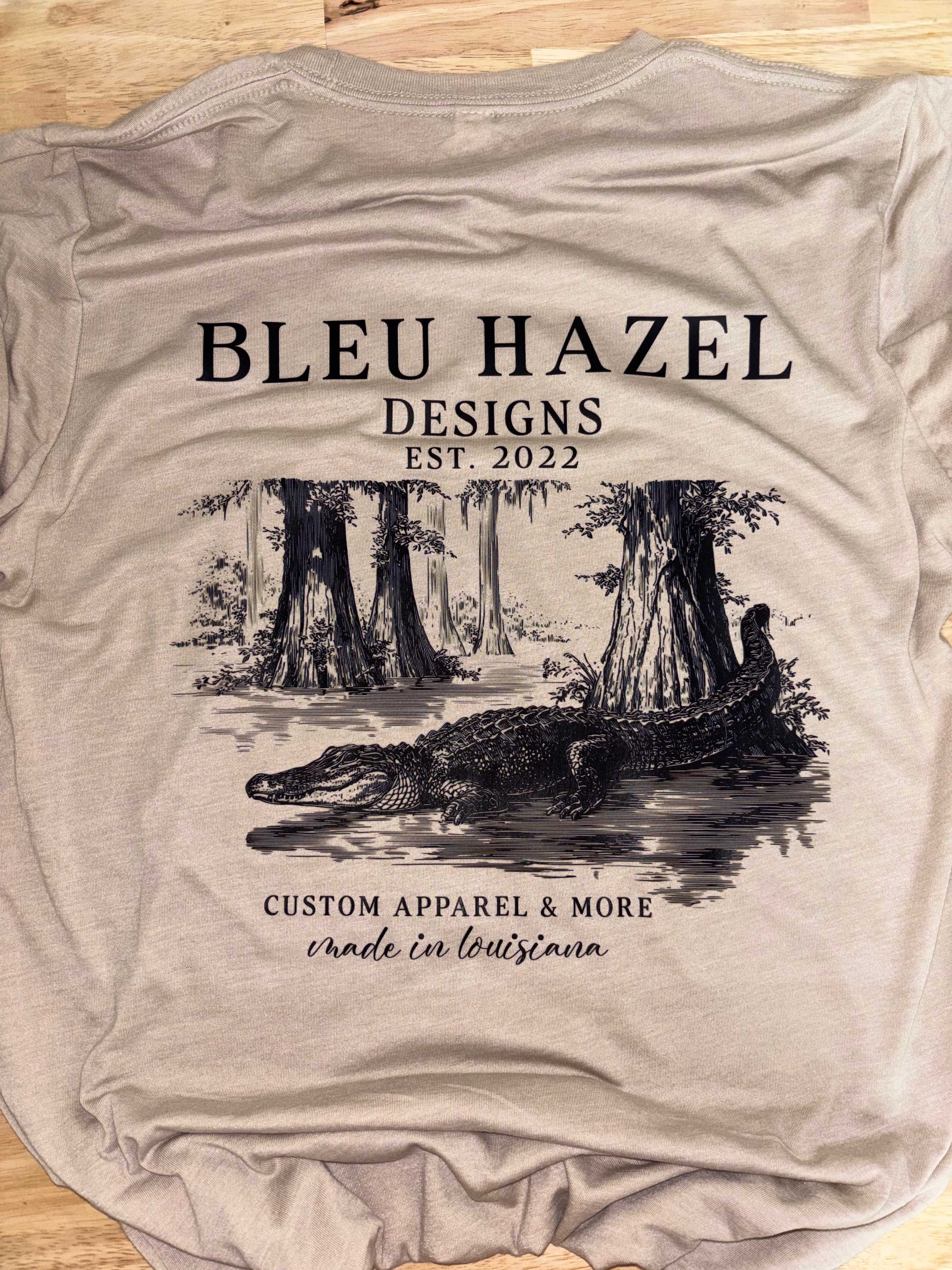 Bleu Hazel Made in Louisiana Alligator T-Shirt