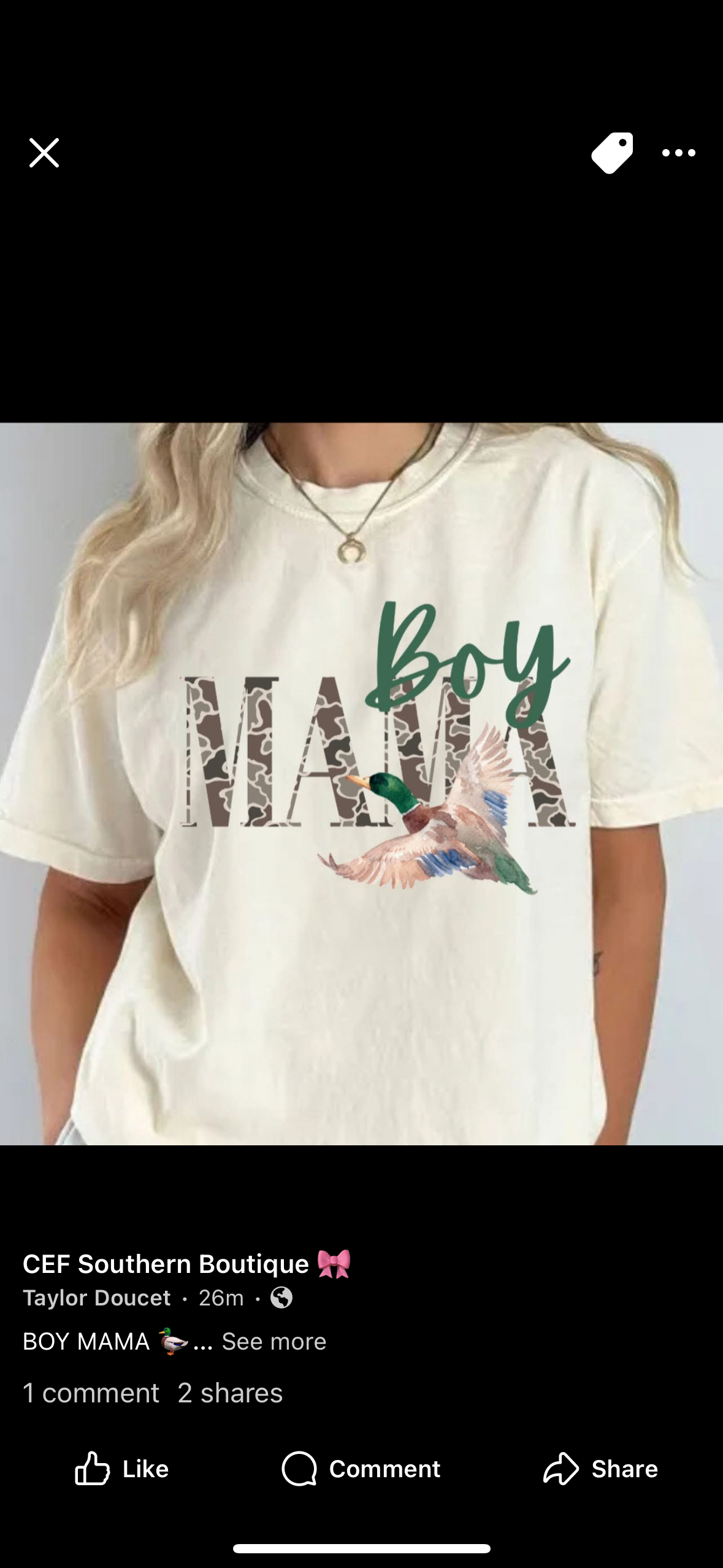 Mama Camo T-Shirt
