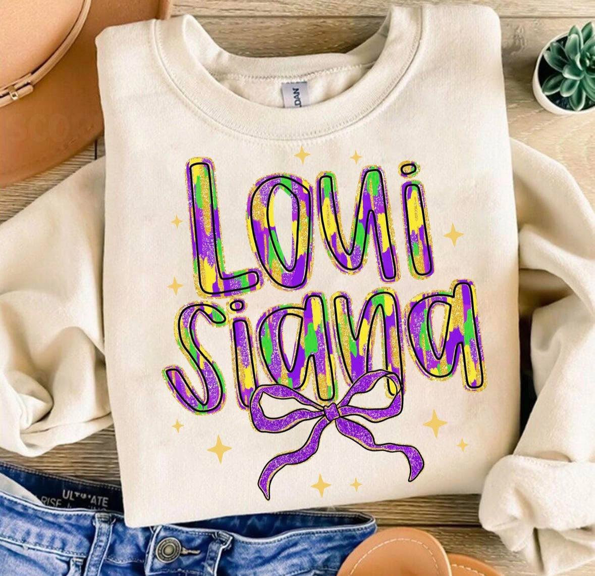 Mardi Gras Louisiana T-Shirt/Sweatshirt