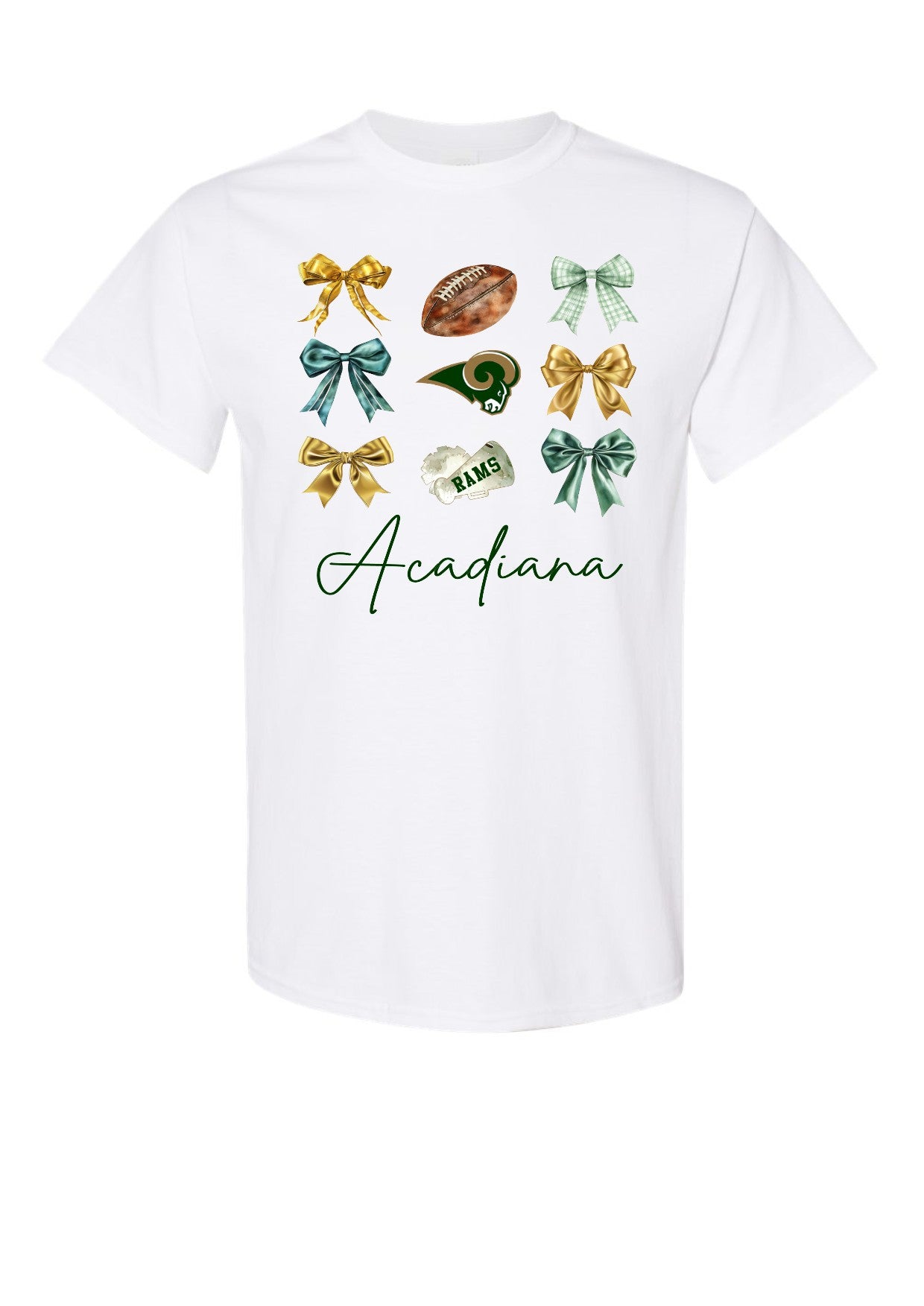 Acadiana Rams Coquette T-Shirt